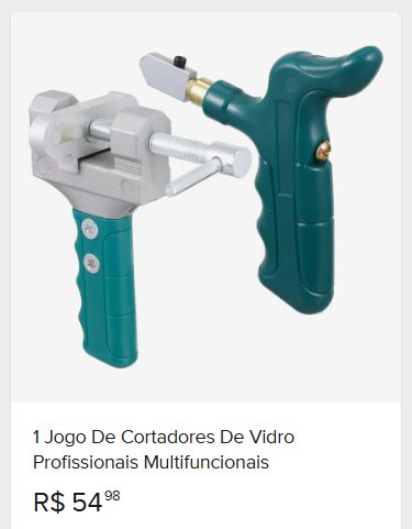Comparação de preço de 1 Jogo De Cortadores De Vidro Profissionais Multifuncio