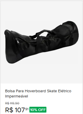 Comparação de preço de Bolsa Mochila Para Hoverboard Impermeável
