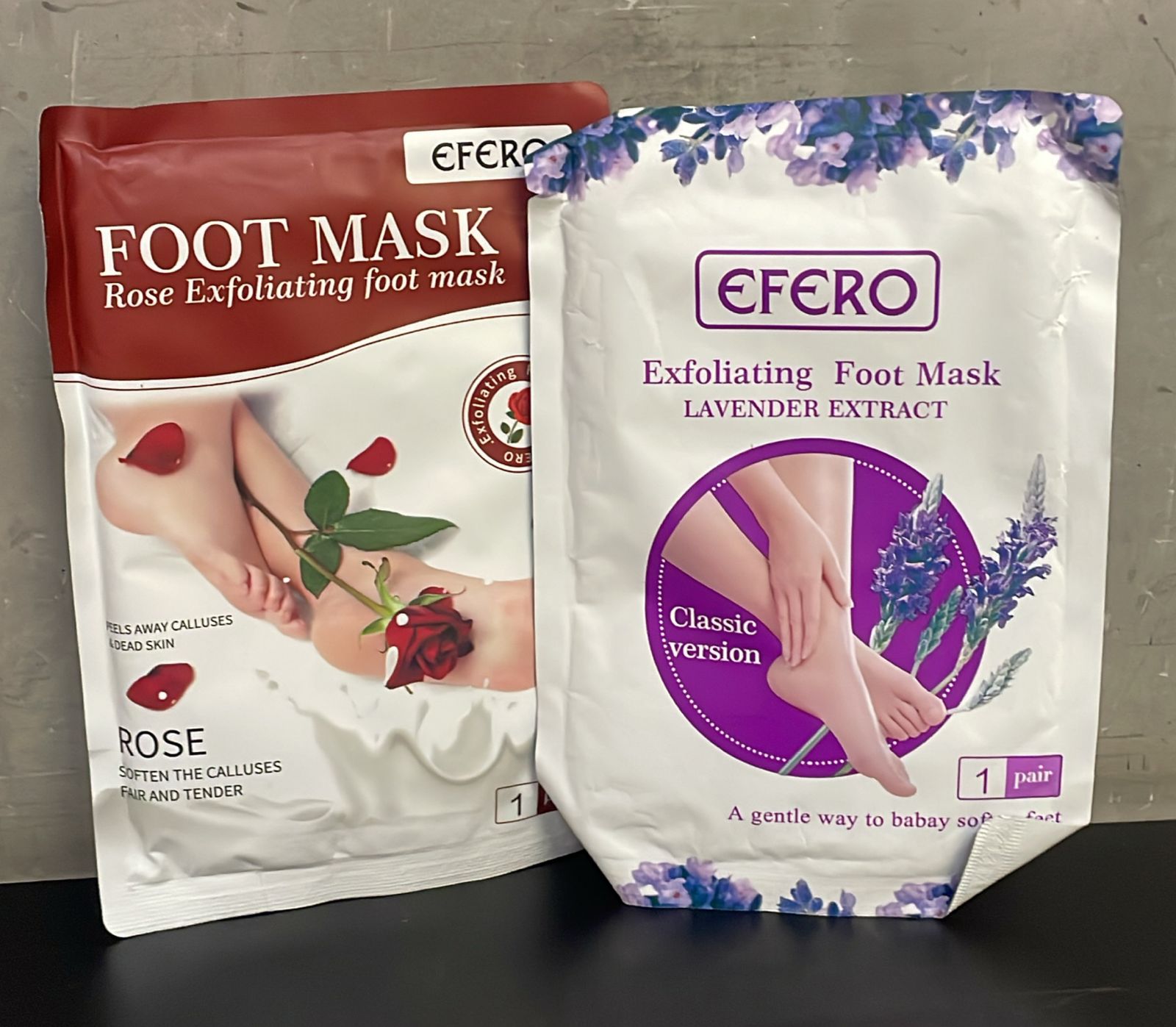 Efero Hidratantes Esfoliantes Para Pés (Unidade R$30,00)