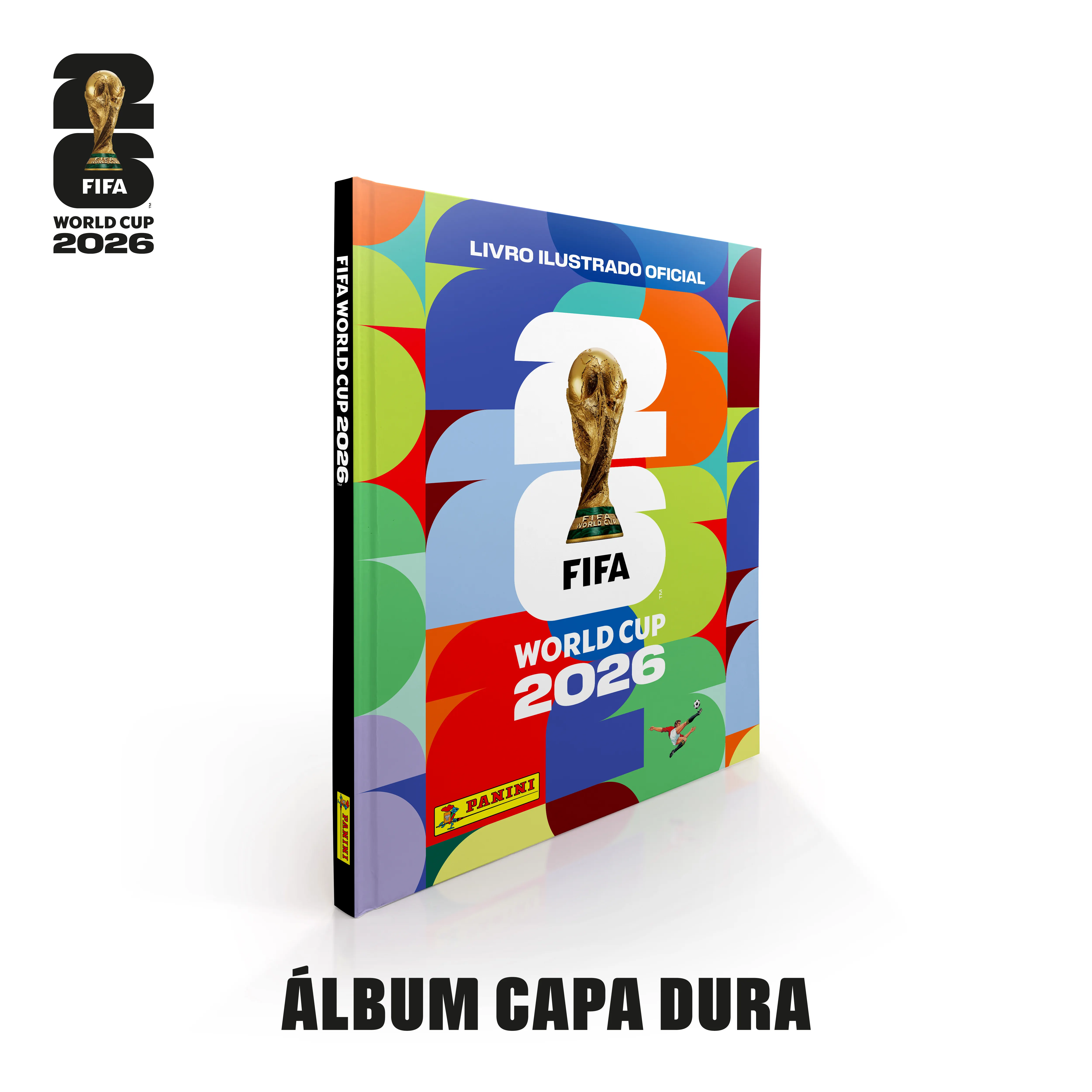 Álbum Oficial Capa Dura Ouro Copa Do Mundo 2026