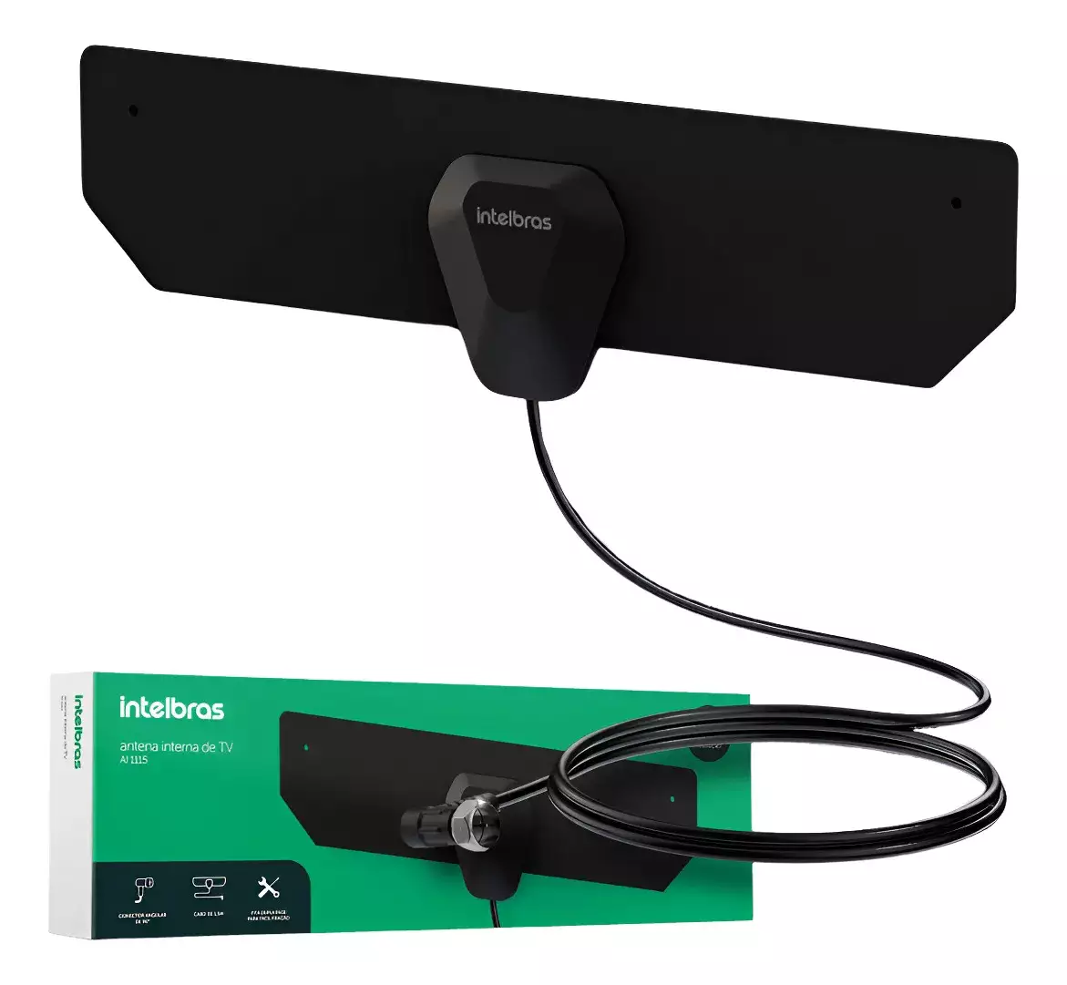 Antena Interna de TV UHF / HDTV AI 1115 Intelbras 4K
