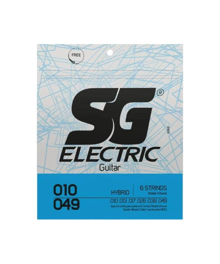 Encordoamento SG Guitarra .010