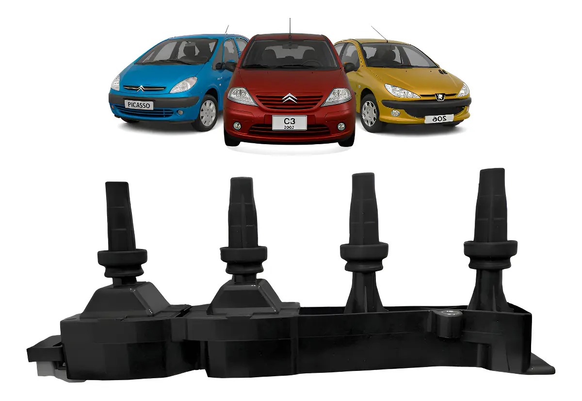 Bobina Ignição Citroen C3 Peugeot 206 207 307