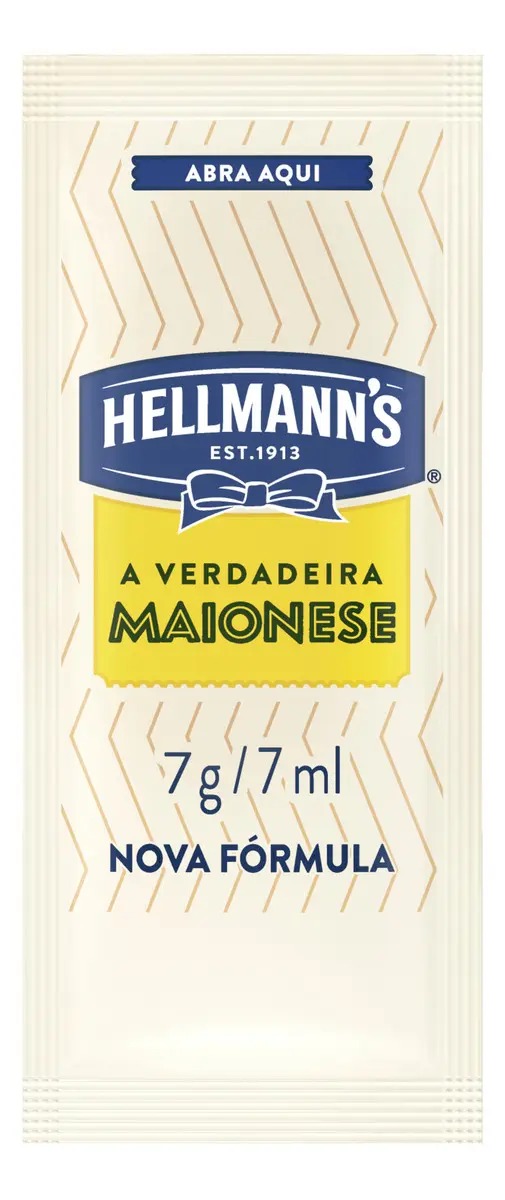 Hellmann's Sachê Maionese 7g - Caixa com 168 Unidades