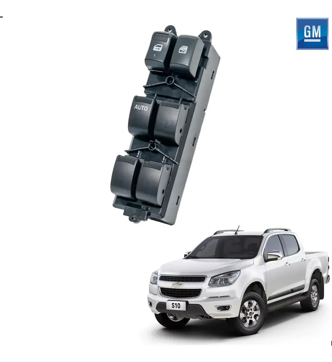 Comando Vidro Eletrico S10
