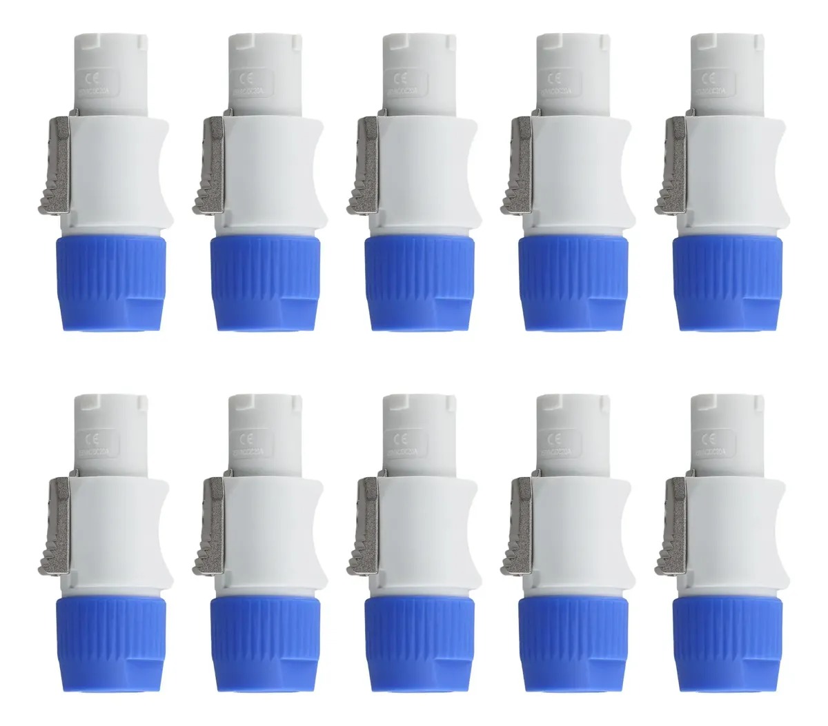 Conector Powercon Macho 3 Pinos (Unidade)