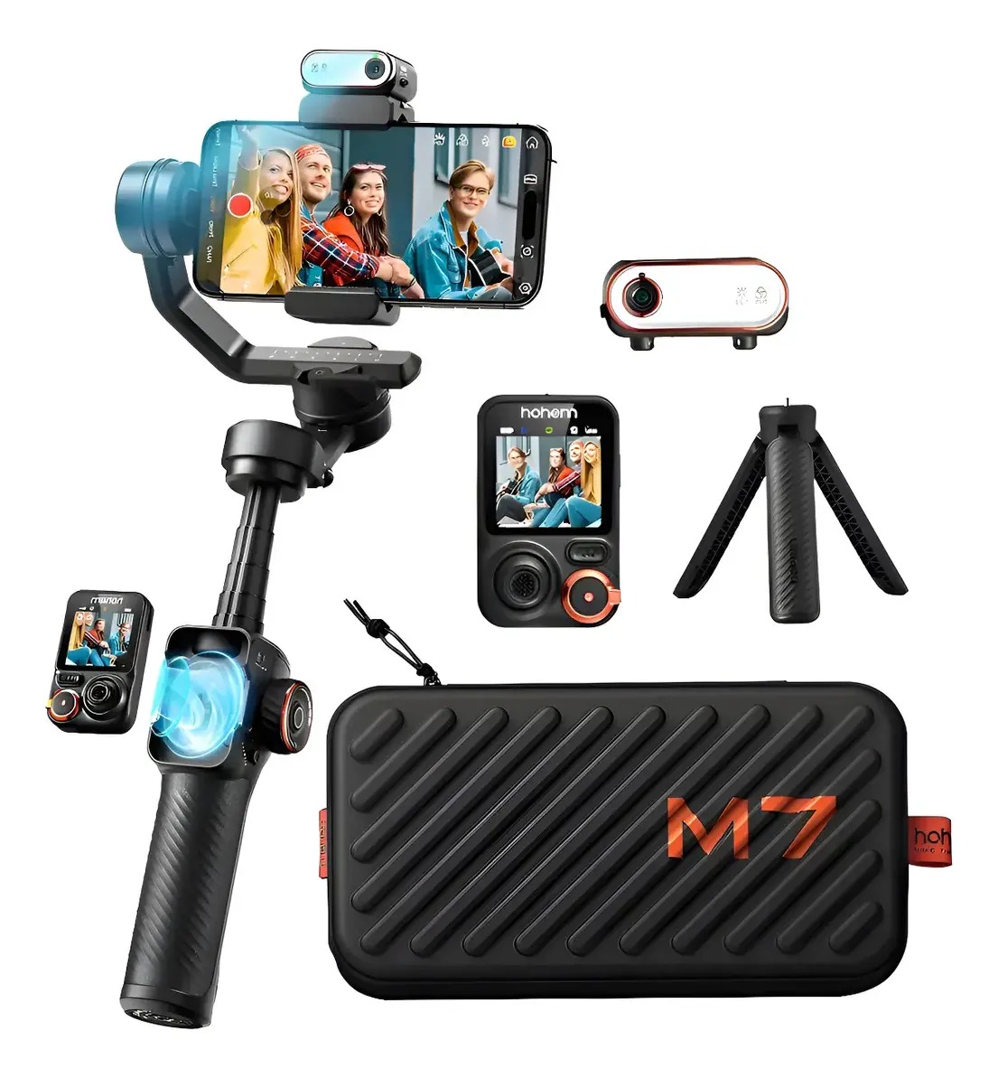 Gimbal Hohem Isteady M7 Com Rastreamento Ai