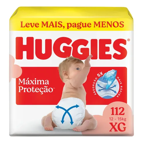 Fralda Huggies 136G