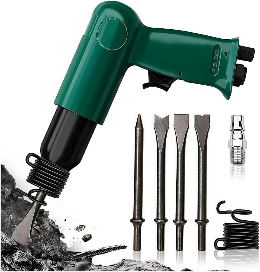 Martelete Rebarbador Pneumático Profissiona 190mm4 Ponteiras