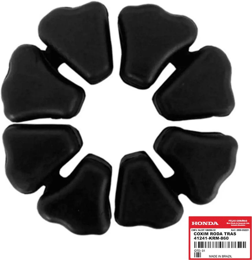 Coxim Bucha Da Coroa Roda Traseiro Titan150/160 Fan150/160 Original Honda