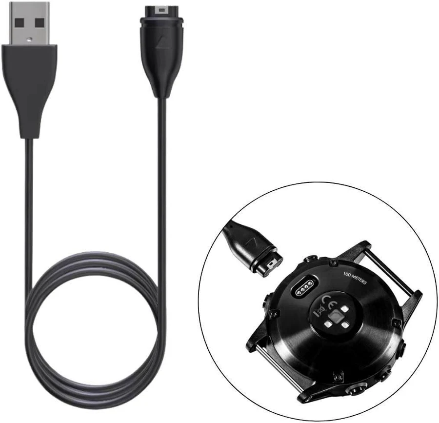 Cabo USB para Garmin Forerunner