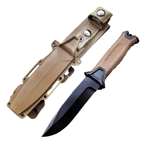 Faca Strongarm Coyote Brown Militar Tática Full Tang Bege