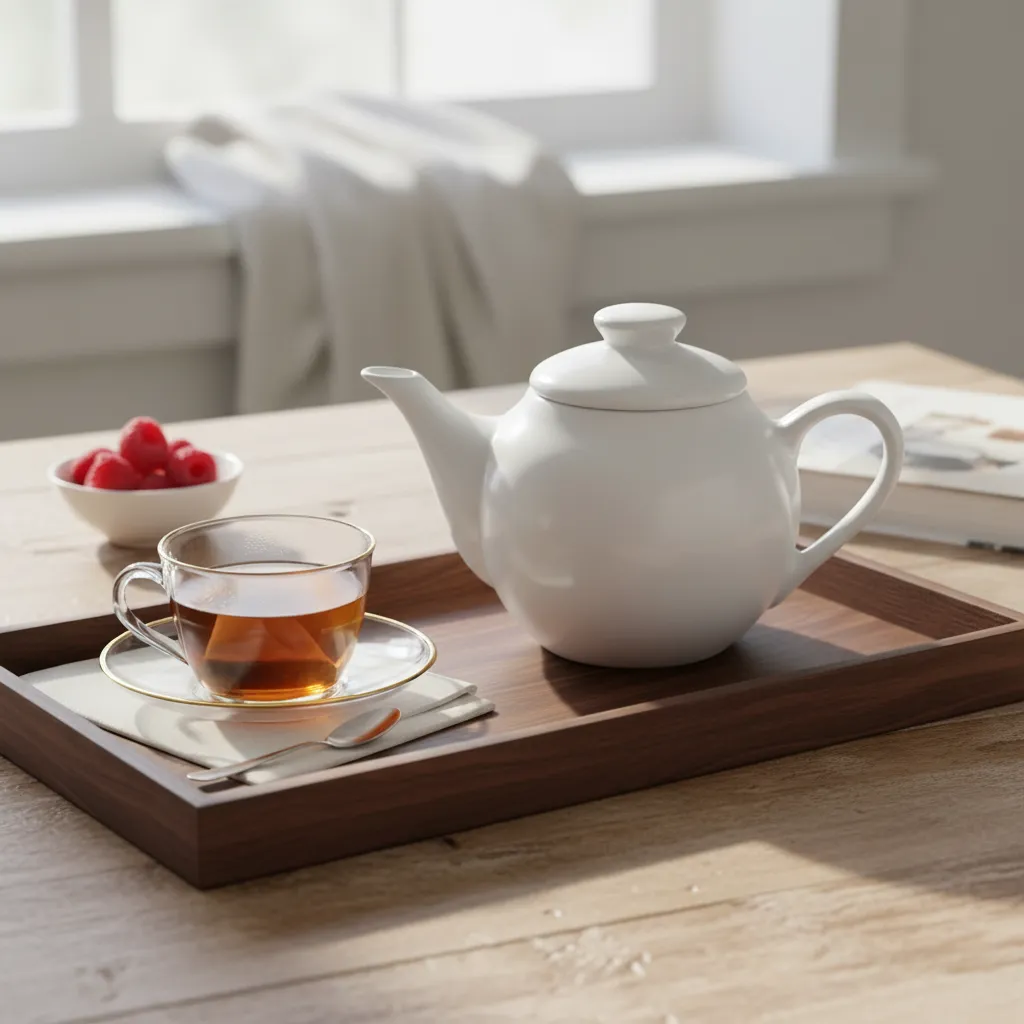 Mini Bule Porcelana Branca 250ml Cafe Cha Pequeno Gourmet