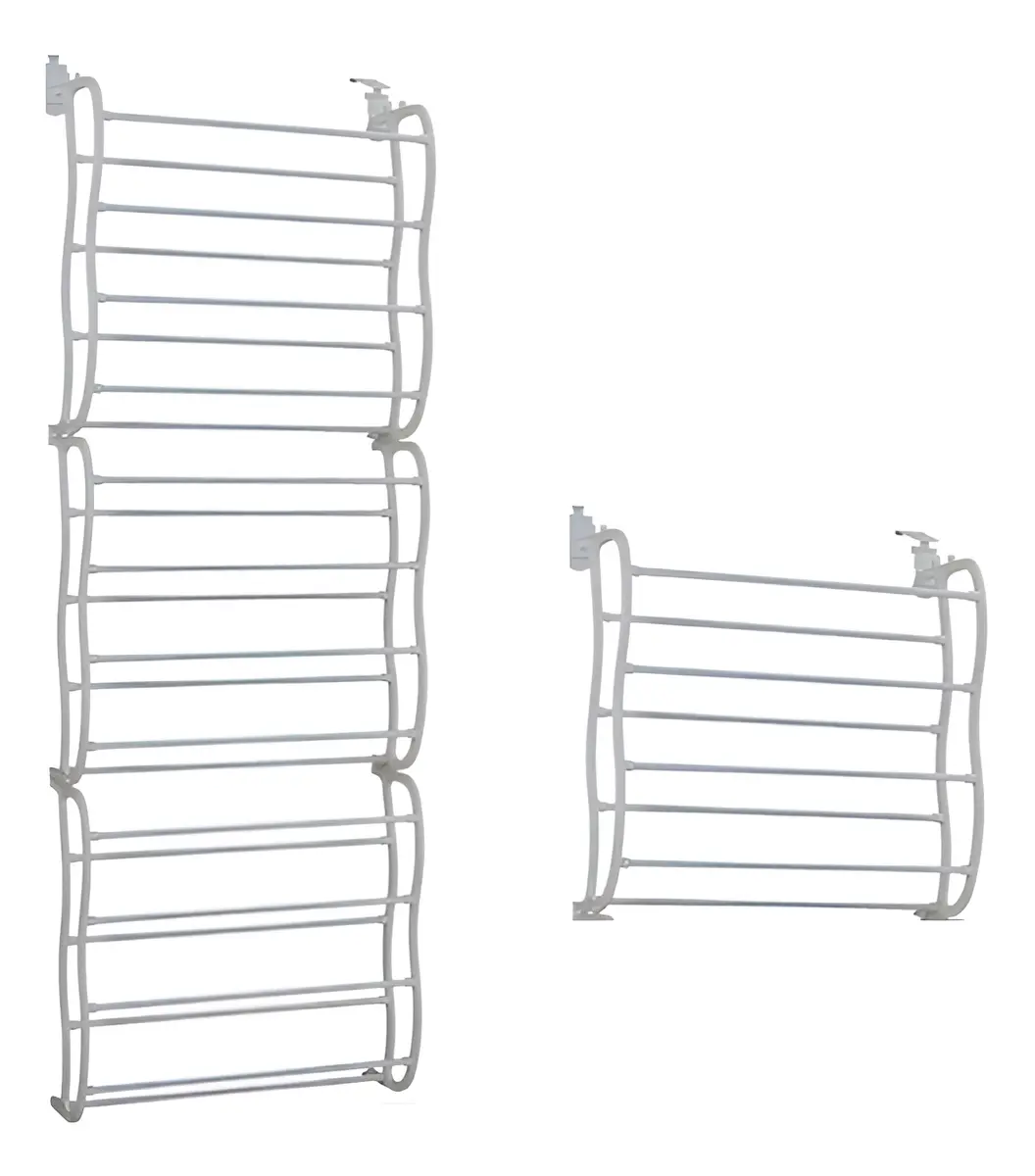 Sapateira Vertical Parede Porta Ajustável Até 36 Pares