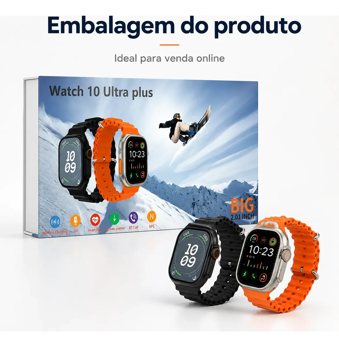 Smartwatch Ultra Plus NFC