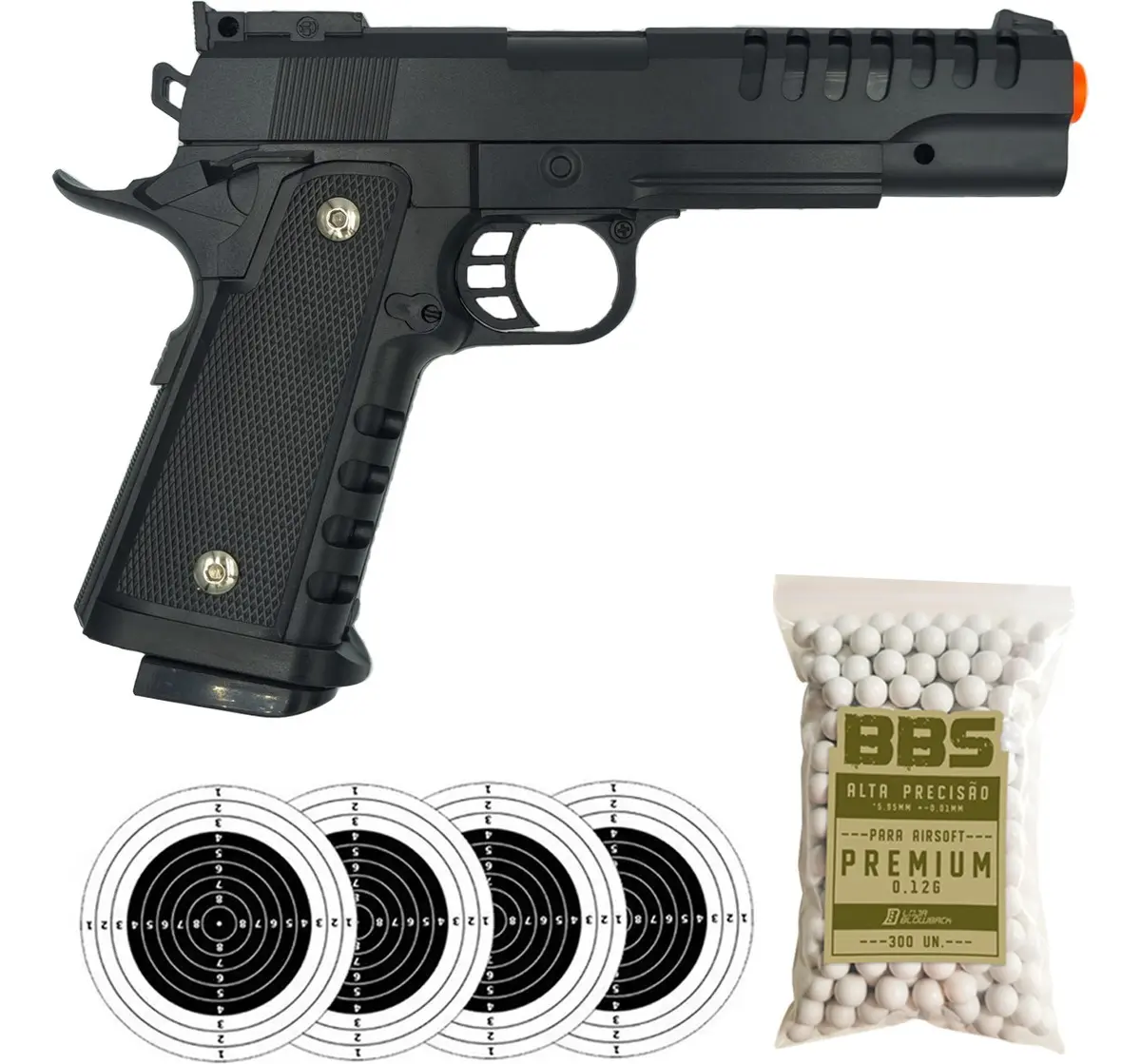 Pistola Airsoft Rossi 1911 BBS 6mm