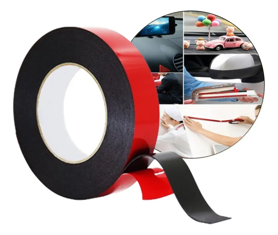 Fita Automotiva Dupla Face Forte Resistência Temperatura