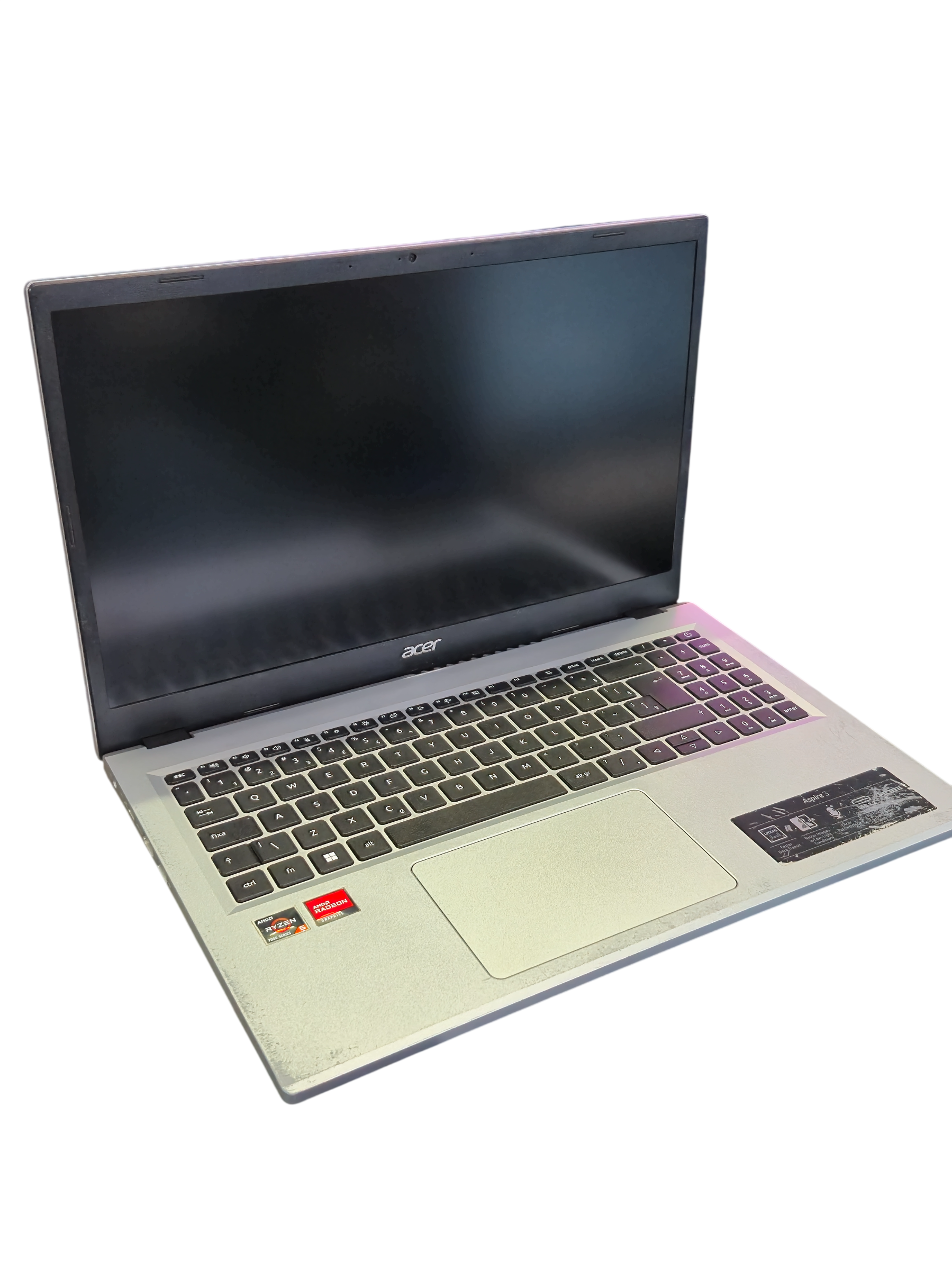 Notebook Acer Aspire  - Ryzen 5 7520U - 8Gb RAM DDR5 - 256Gb NVME