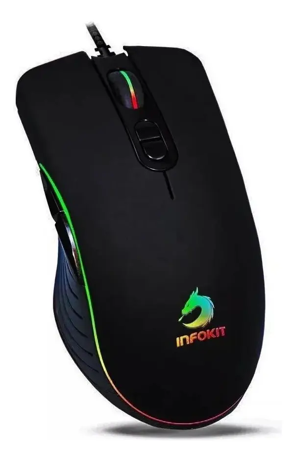 Mouse Óptico Gamer RGB Gm-V550