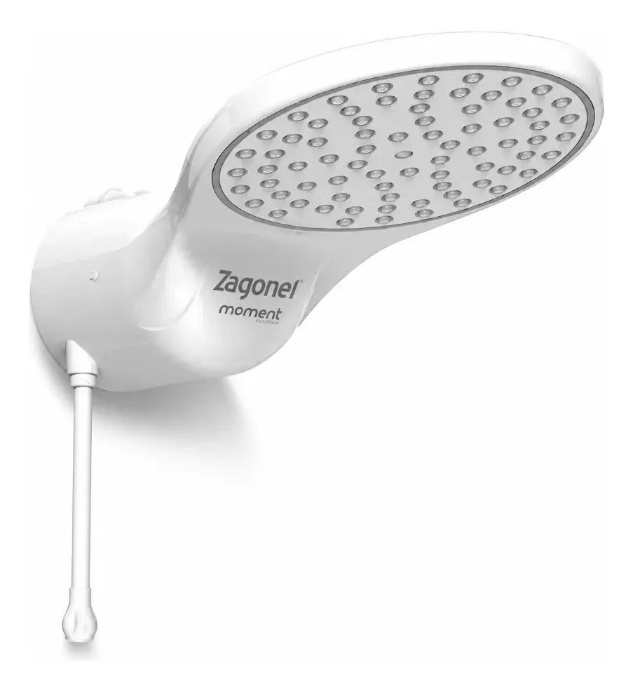 Chuveiro Ducha Eletrônica Zagonel Moment Branco 7500w 220v