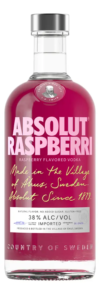 Vodka Saborizada Raspberri Absolut 750ml