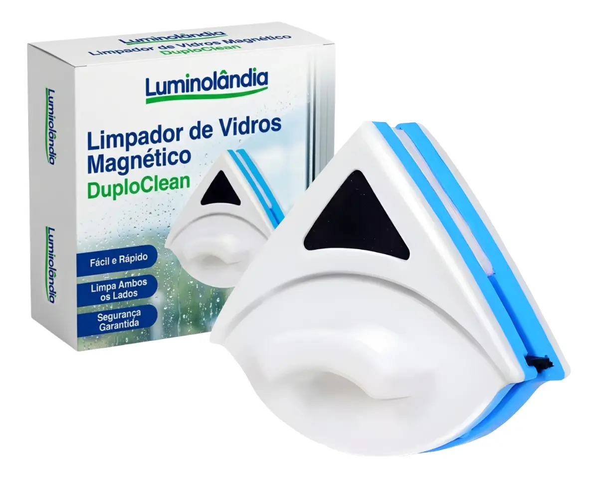 Limpador De Vidro Magnético Janela
