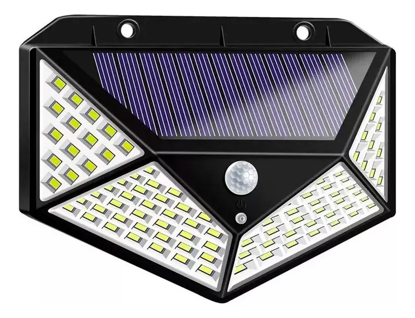 Arandela Solar Para Muros E Fachadas
