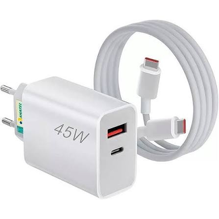 Carregador tipo c 45w Lehmox