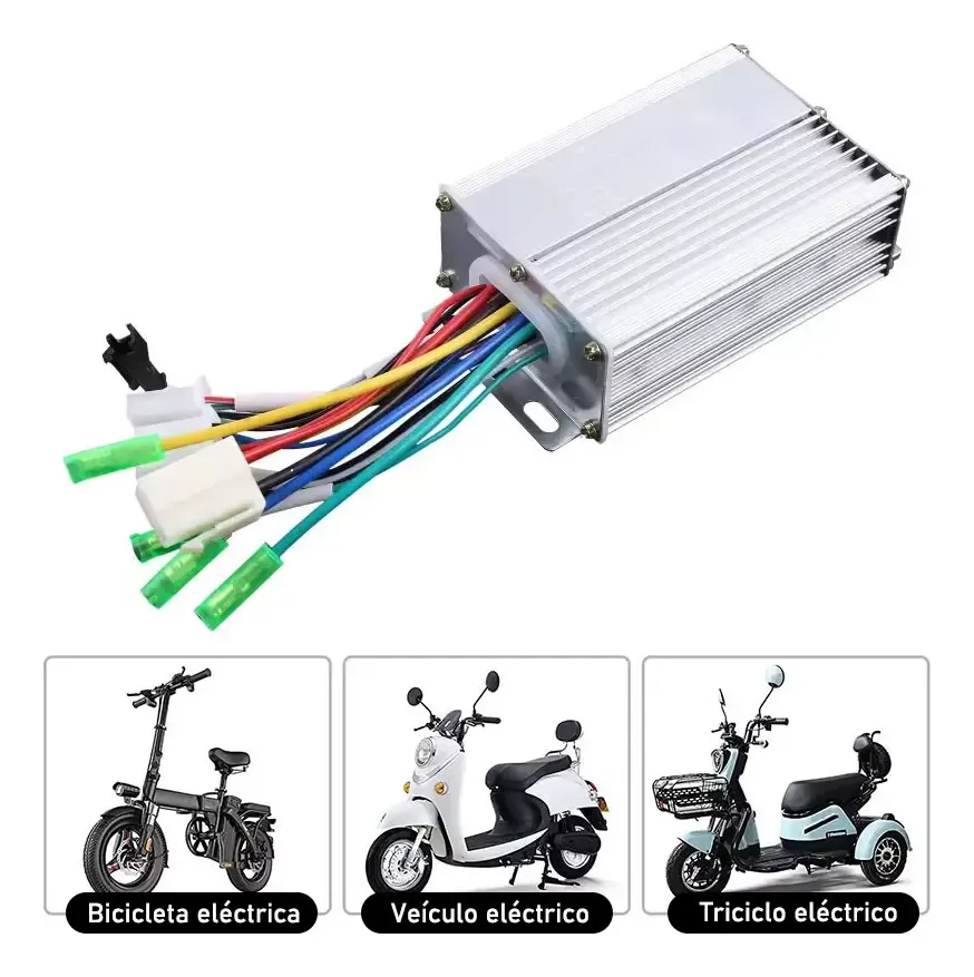 Módulo Controlador 36v/48v 350w Bicicleta Elétrica e Scooter