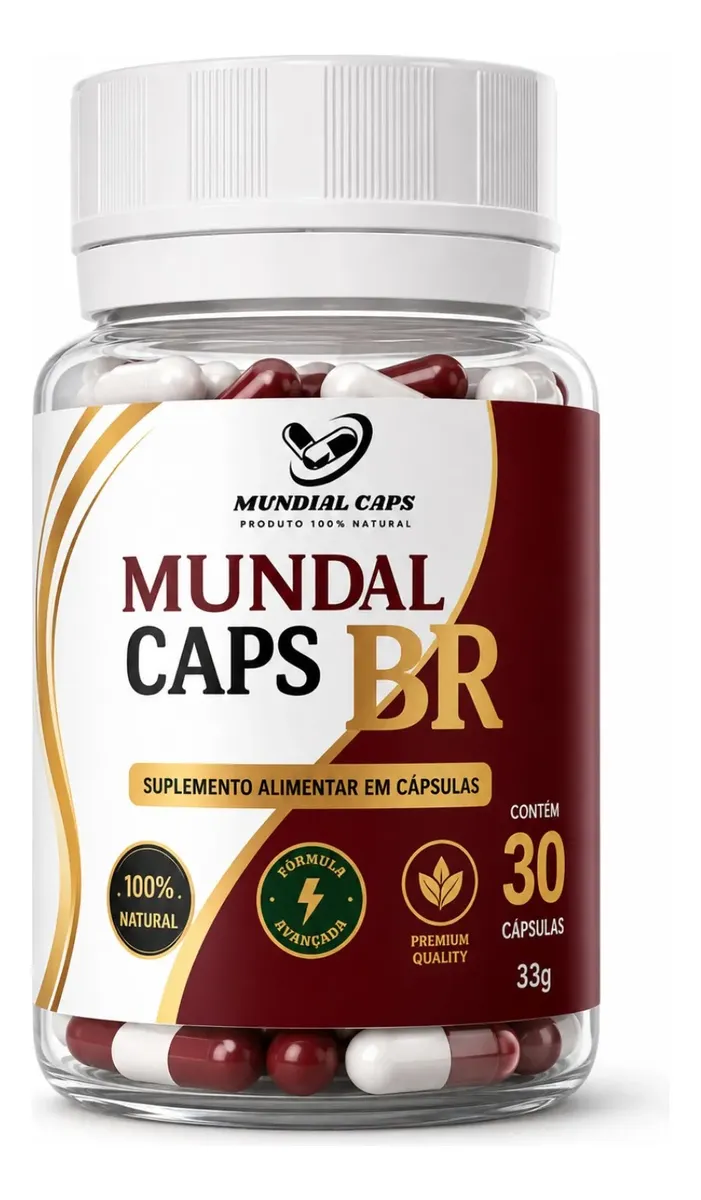 Lipo Bari Mundial Caps 30 Cápsulas Original