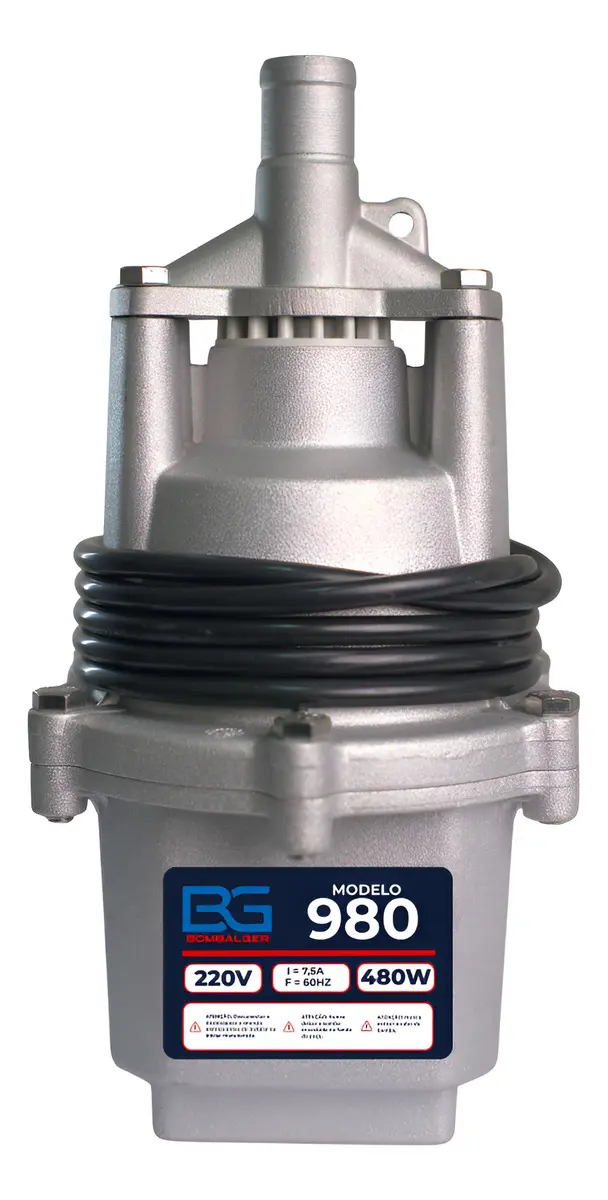 Bomba Submersa Bombalger 980 Plus 0,5HP