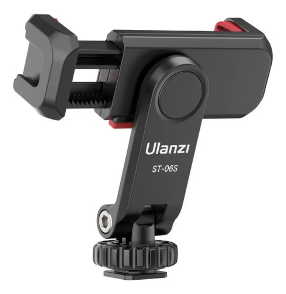 Adaptador Suporte Celular Ulanzi St-06s Sapata Luz Montagem