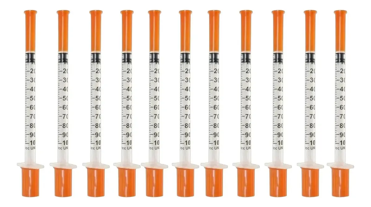 Seringa Insulina 1ml Agulha Fixa 8x0,30