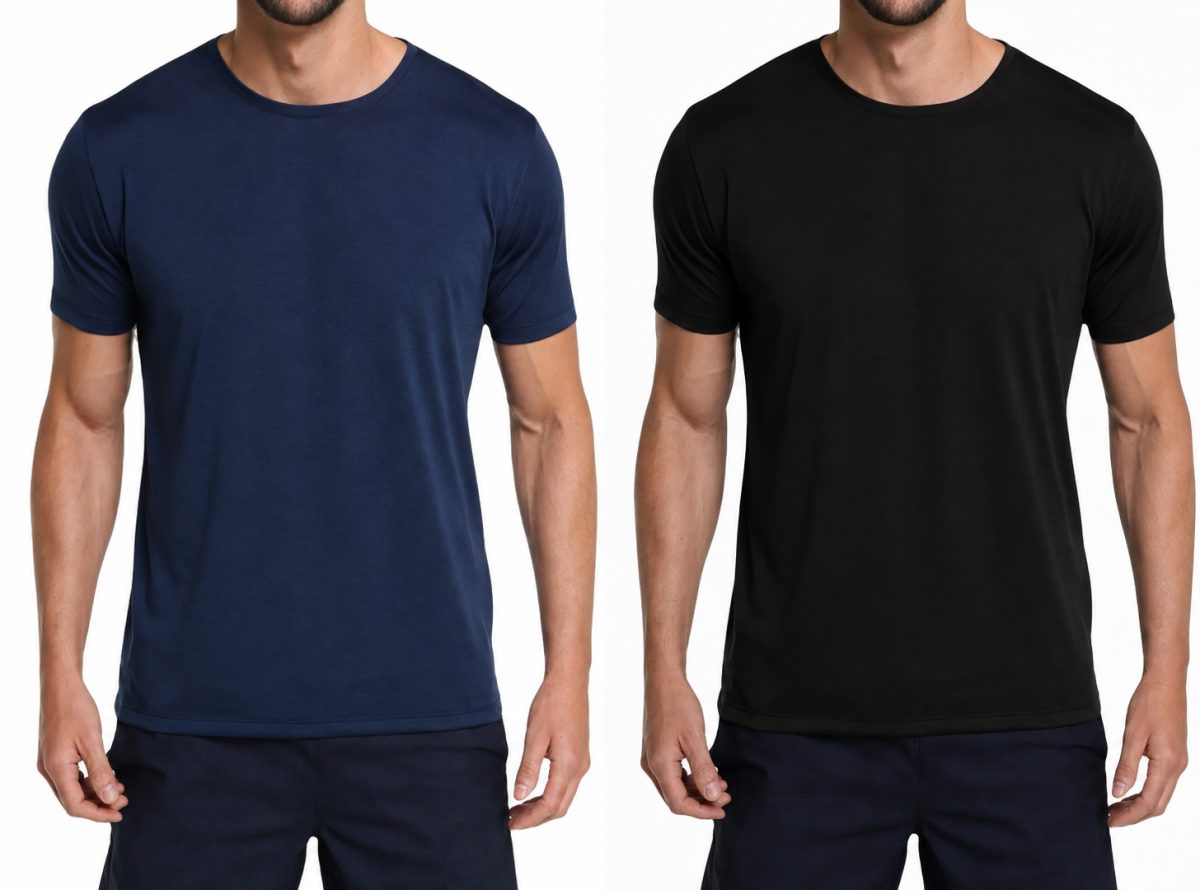 Camiseta Básica Slim Fit Malha Fria Tam. M