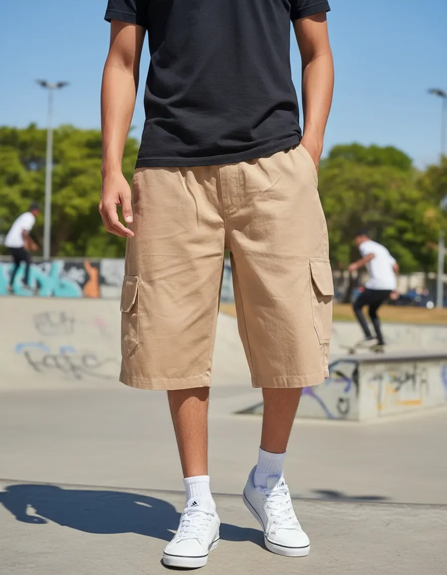 Bermuda Cargo Shorts Tam. GG