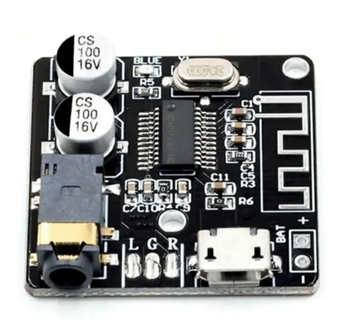 Mini Modulo Placa Receptor Áudio Bluetooth 5.0