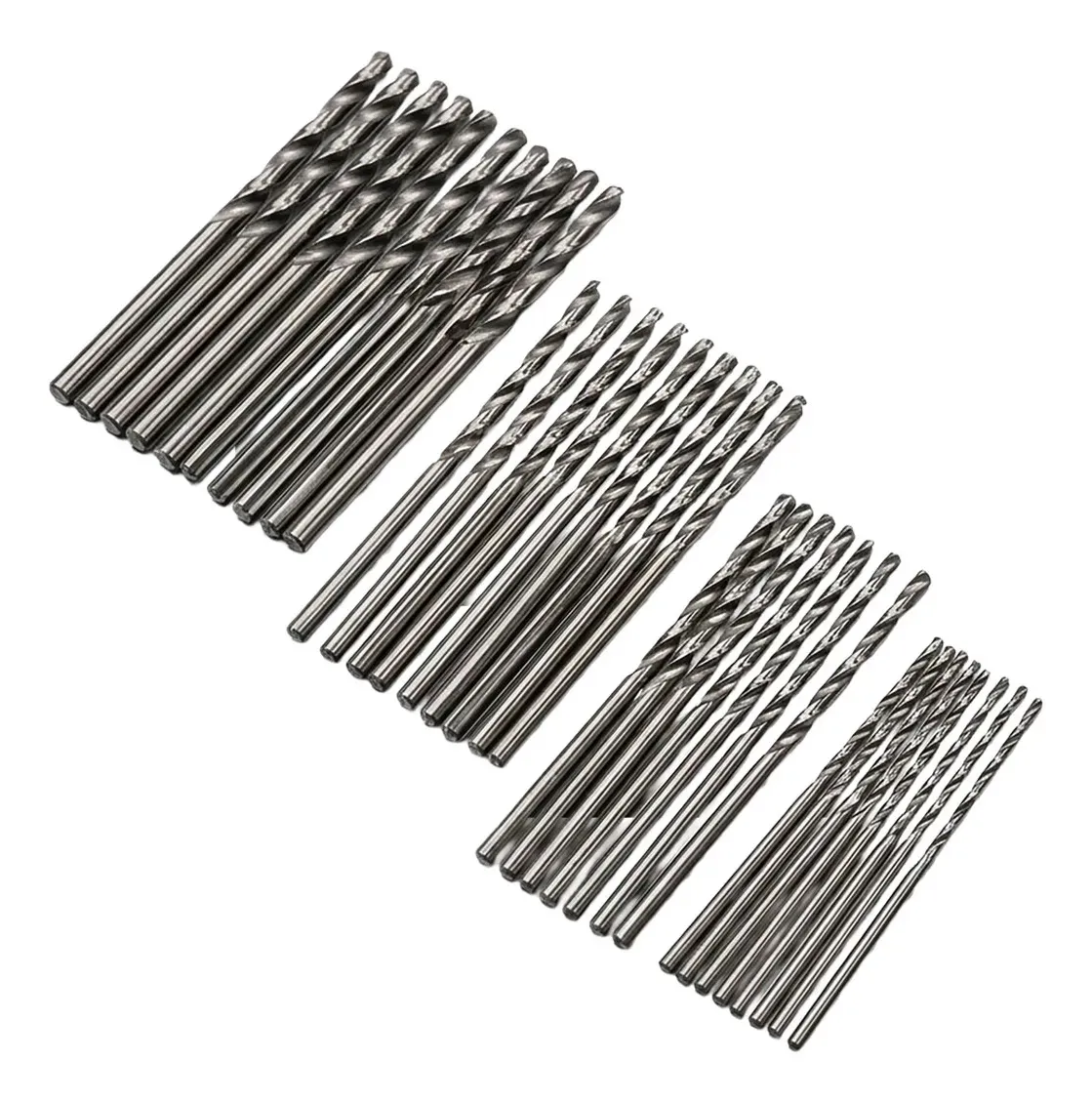 Jogo Kit 50 Brocas Aço Rapido 1mm 1,5mm 2mm 2,5mm 3mm (50pç)