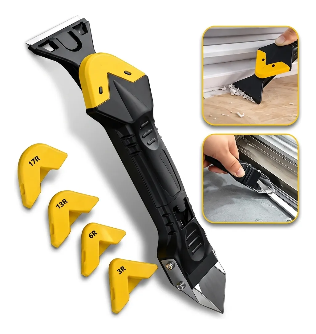 Espátula Raspador Silicone Multifuncional - Bom-1570