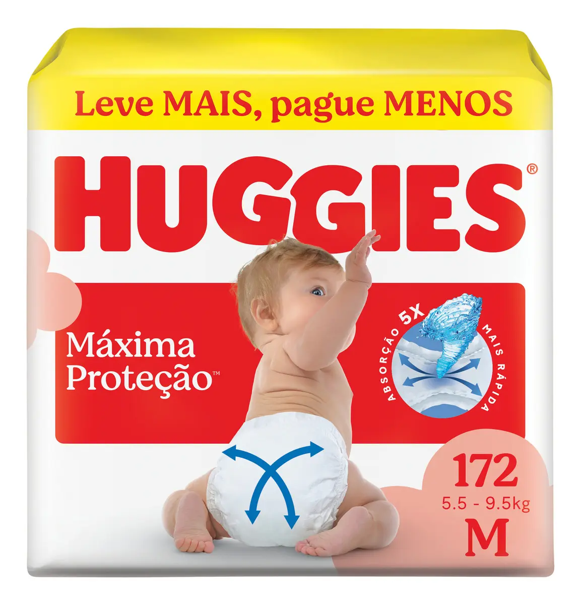 Fralda Huggies 172Un M